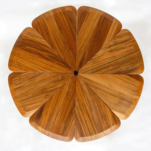 Load image into Gallery viewer, Teak Wood Petal Table - Soapstone Products
