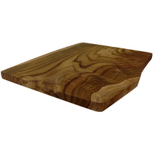Load image into Gallery viewer, large teak wood cutting board