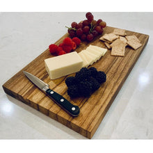 Load image into Gallery viewer, Rectangular Teak Wood Cutting / Cheese Board - Soapstone Products
