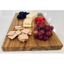 Load image into Gallery viewer, Rectangular Teak Wood Cutting / Cheese Board - Soapstone Products