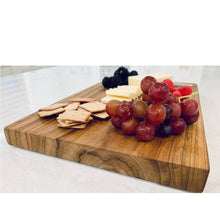 Load image into Gallery viewer, Rectangular Teak Wood Cutting / Cheese Board - Soapstone Products