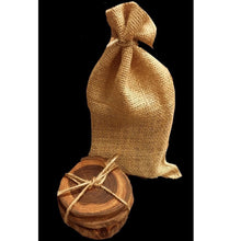 Load image into Gallery viewer, Teak Wood Coasters - 4 pack (2 sizes) - Soapstone Products