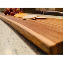 Load image into Gallery viewer, Teak Wood Serving Board - 3 ft. long - Soapstone Products