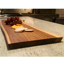 Load image into Gallery viewer, Teak Wood Serving Board - 3 ft. long - Soapstone Products