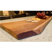 Load image into Gallery viewer, Teak Wood Serving Board - 3 ft. long - Soapstone Products